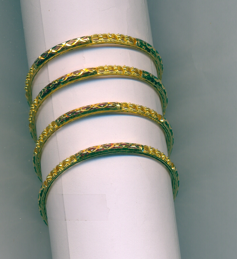 GOLD BANGLE PLAIN FANCY