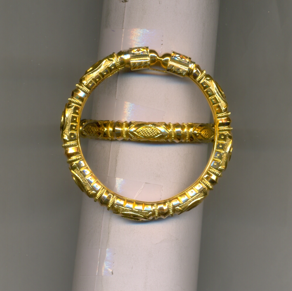 GOLD BANGLE PLAIN FANCY