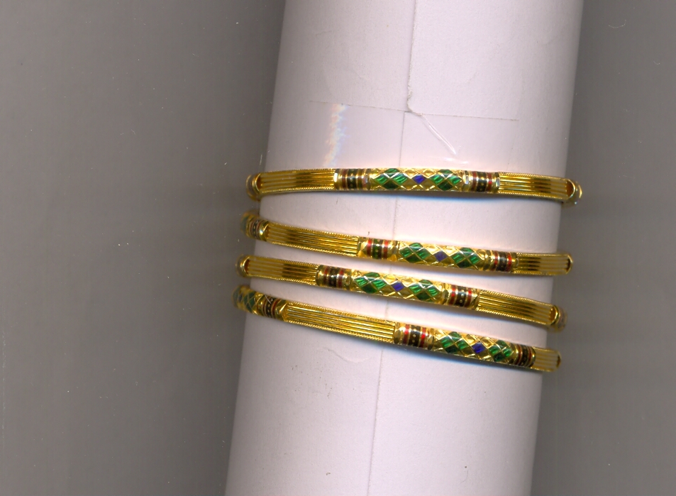 GOLD BANGLE PLAIN FANCY