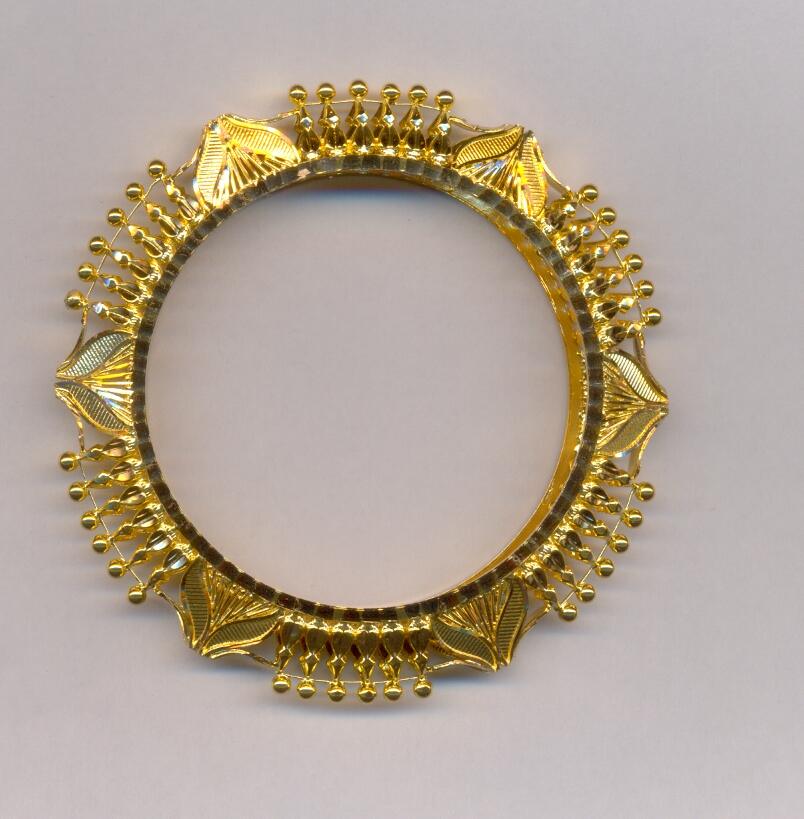 GOLD BANGLE PLAIN FANCY