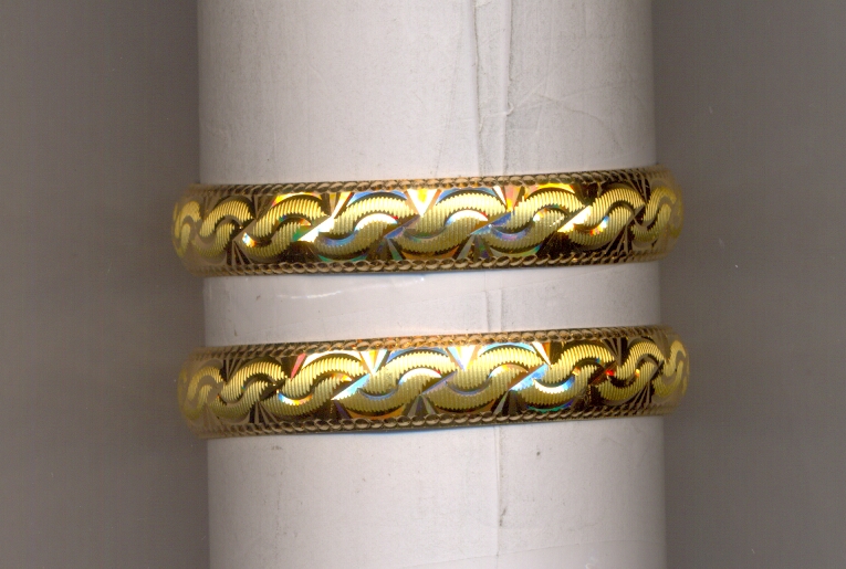 GOLD BANGLE PLAIN FANCY