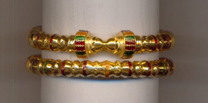 GOLD BANGLE PLAIN FANCY