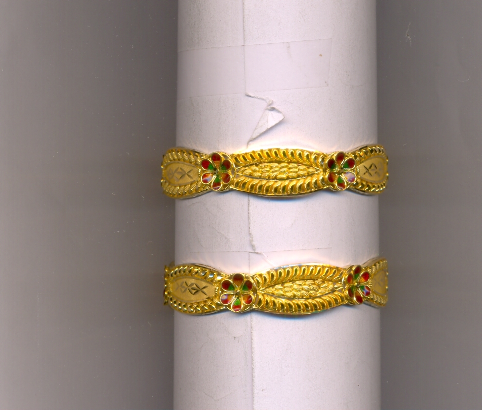 GOLD BANGLE PLAIN FANCY