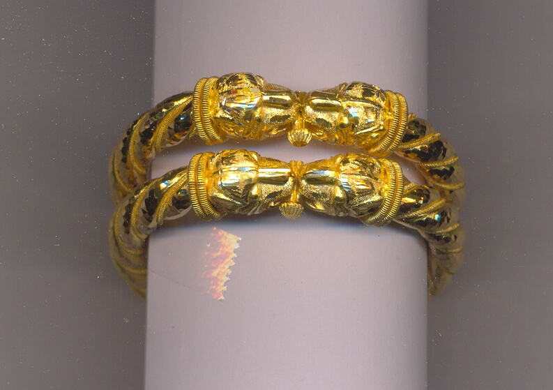 GOLD BANGLE PLAIN FANCY