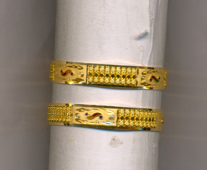 GOLD BANGLE PLAIN FANCY