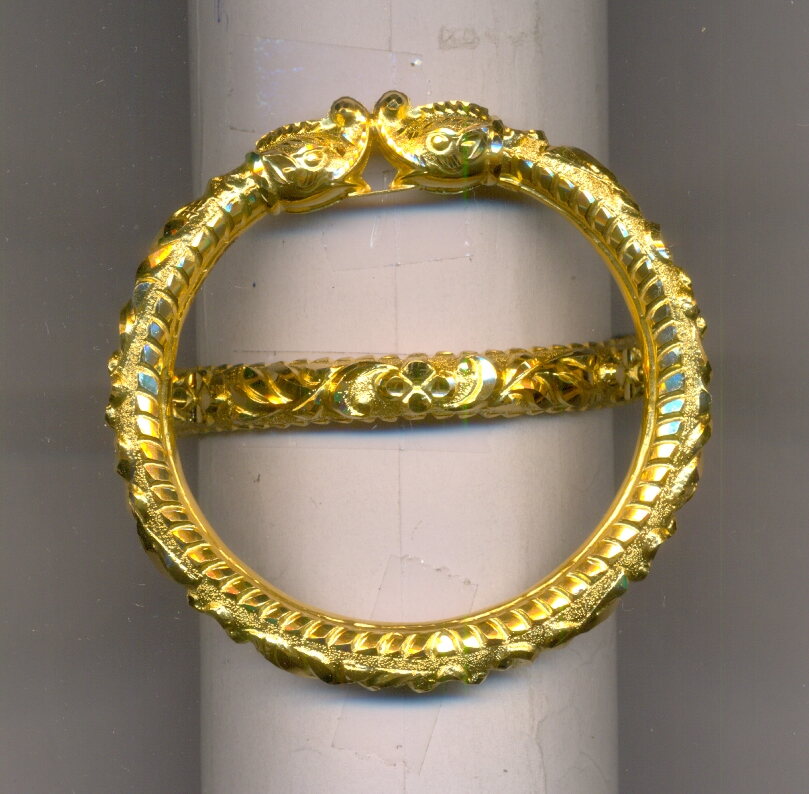 GOLD BANGLE PLAIN FANCY