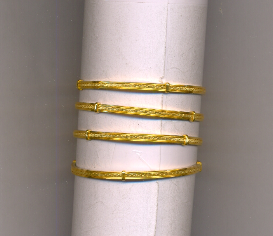 GOLD BANGLE PLAIN FANCY