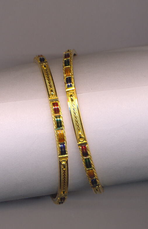 GOLD BANGLE PLAIN FANCY