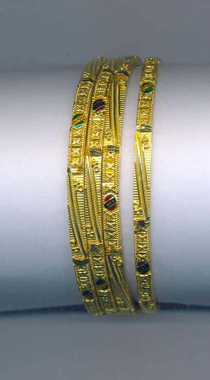 GOLD BANGLE PLAIN FANCY