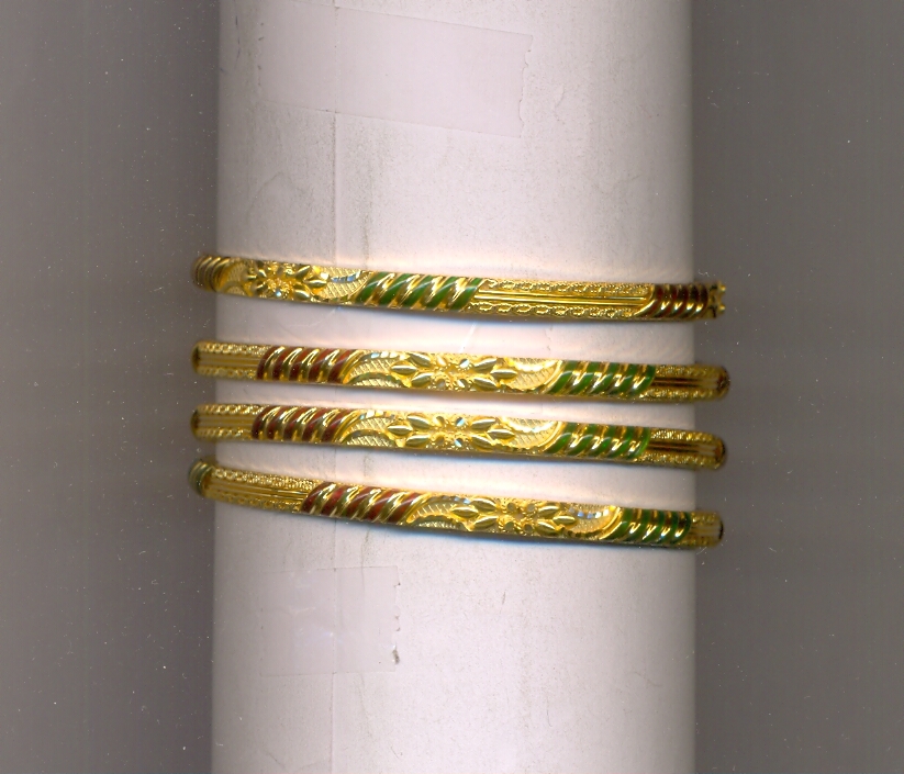 GOLD BANGLE PLAIN FANCY