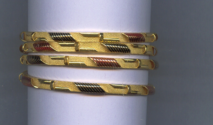 GOLD BANGLE PLAIN FANCY