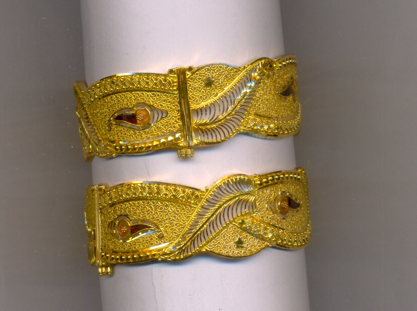 GOLD BANGLE PLAIN FANCY