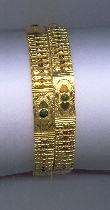 GOLD BANGLE PLAIN FANCY