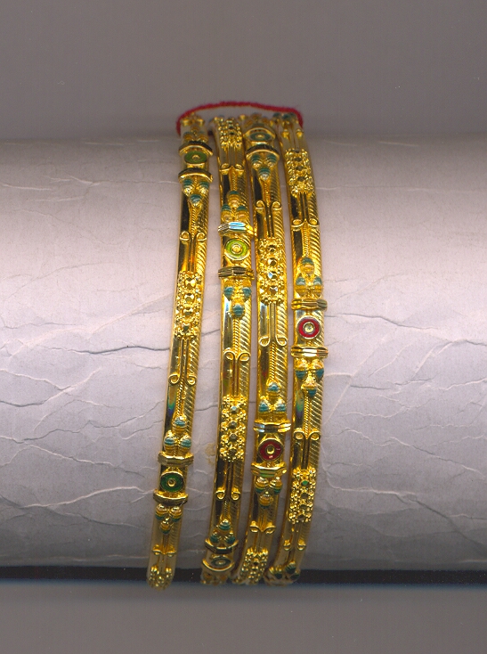 GOLD BANGLE PLAIN FANCY