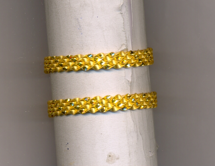 GOLD BANGLE PLAIN FANCY