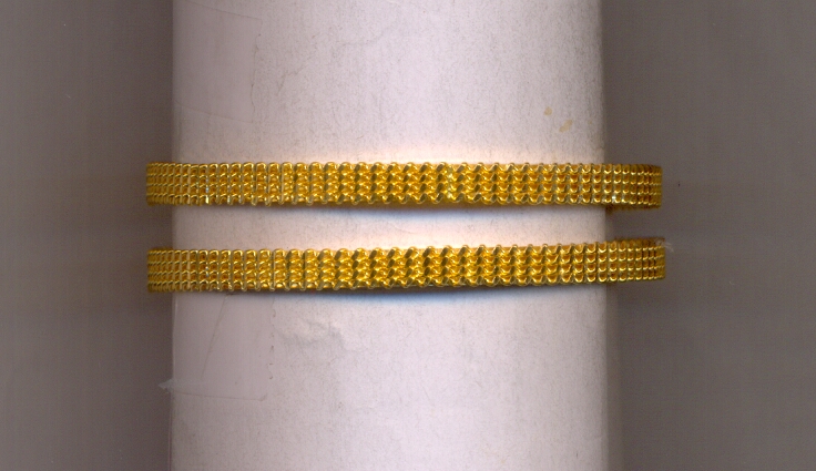 GOLD BANGLE PLAIN FANCY