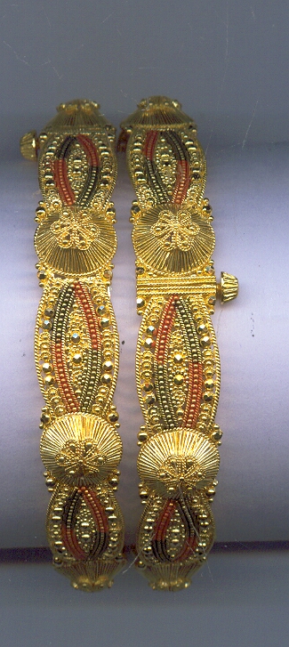 GOLD BANGLE PLAIN FANCY