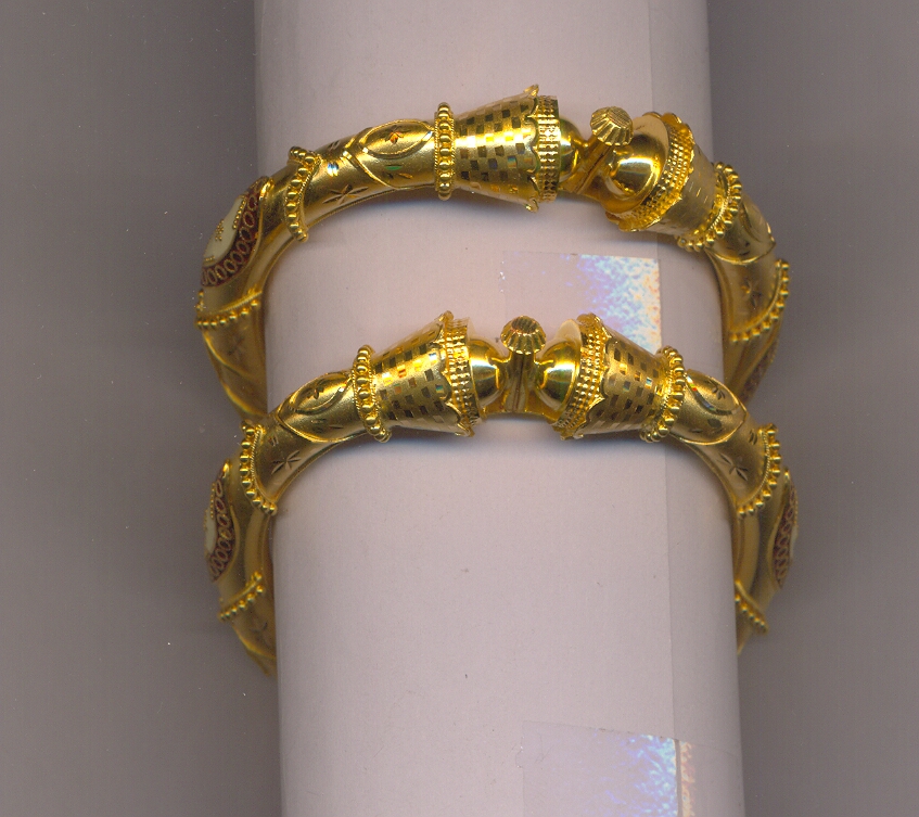 GOLD BANGLE PLAIN FANCY