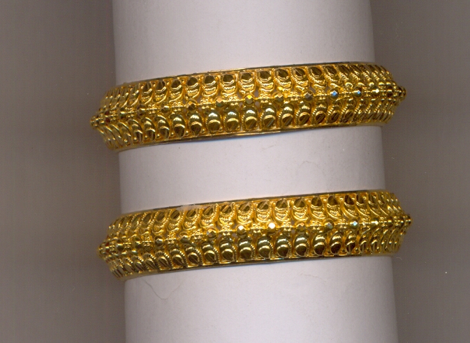 GOLD BANGLE PLAIN FANCY