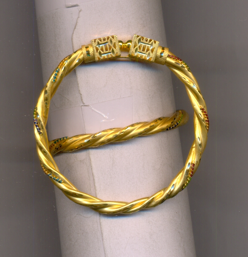 GOLD BANGLE PLAIN FANCY