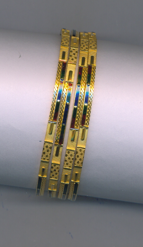 GOLD BANGLE PLAIN FANCY