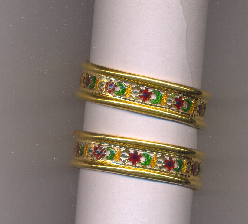 GOLD BANGLE PLAIN FANCY
