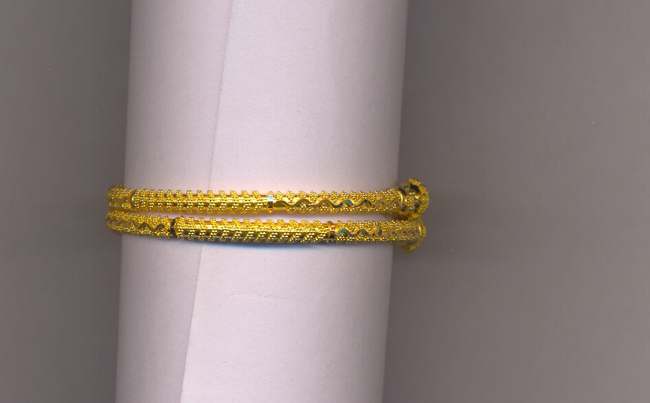 GOLD BANGLE PLAIN FANCY