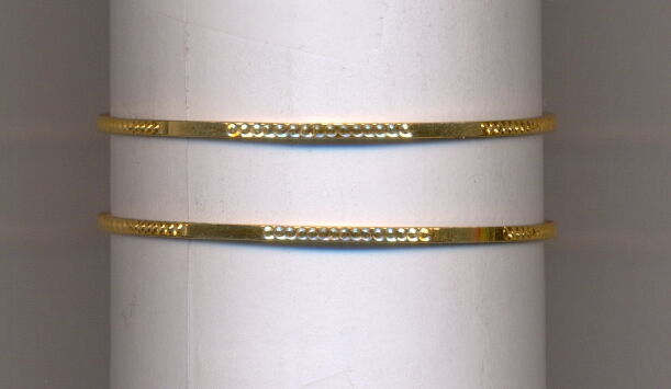 GOLD BANGLE PLAIN FANCY