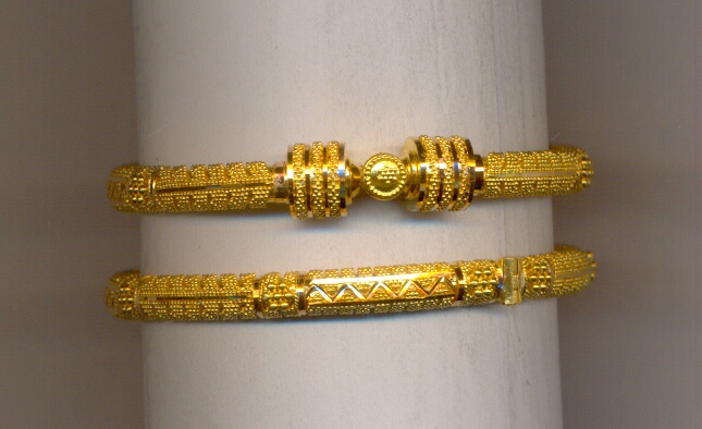 GOLD BANGLE PLAIN FANCY