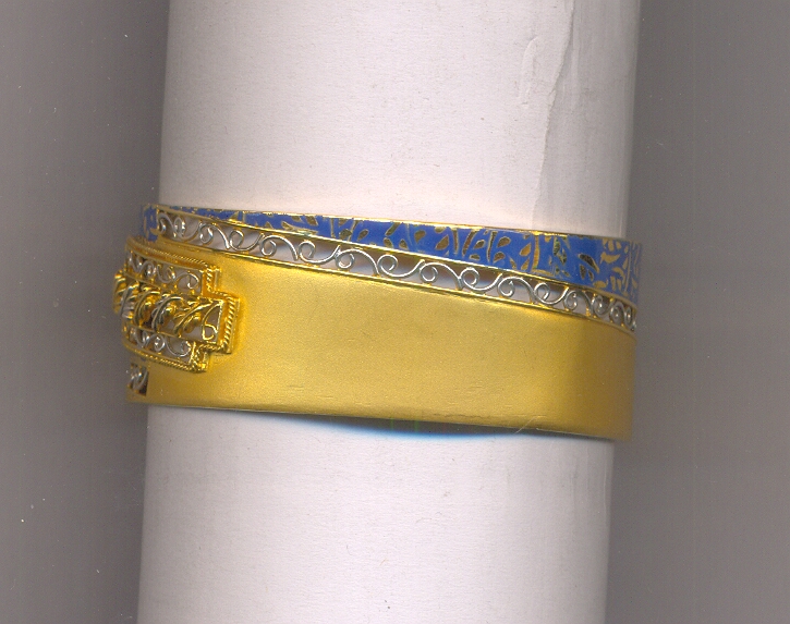 GOLD BANGLE PLAIN FANCY