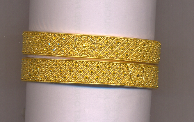 GOLD BANGLE PLAIN FANCY