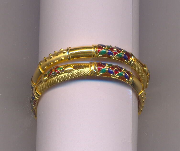 GOLD BANGLE PLAIN FANCY
