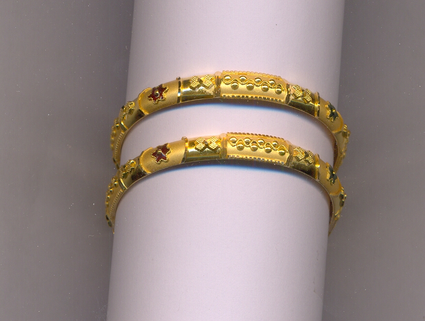 GOLD BANGLE PLAIN FANCY