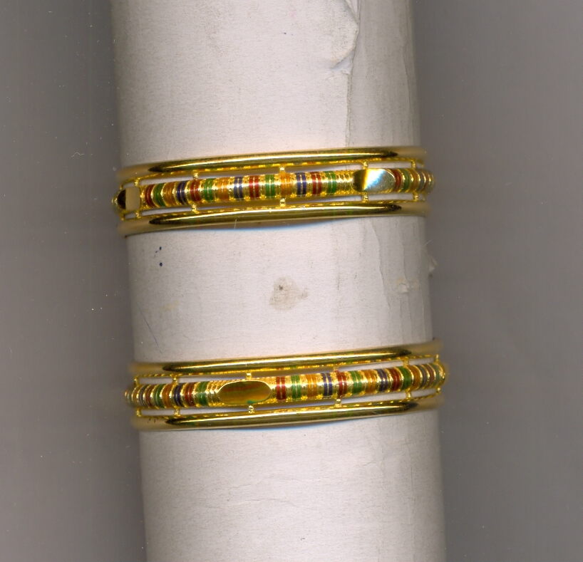 GOLD BANGLE PLAIN FANCY
