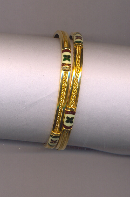 GOLD BANGLE PLAIN FANCY