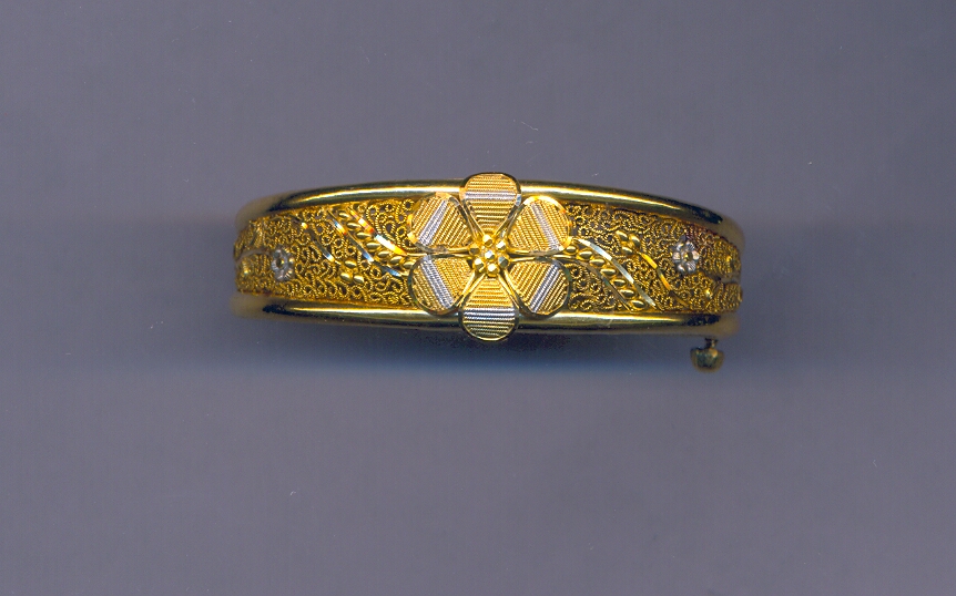 GOLD BANGLE PLAIN FANCY