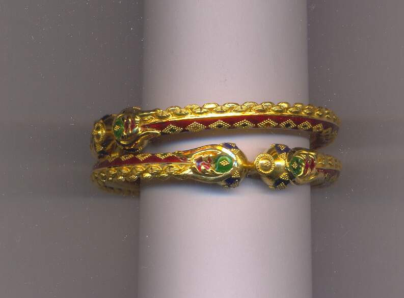 GOLD BANGLE PLAIN FANCY