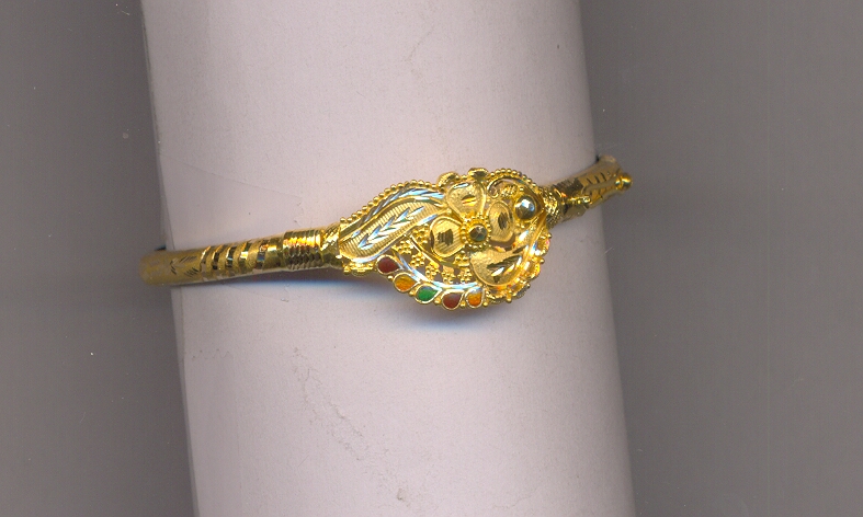 GOLD BANGLE PLAIN FANCY