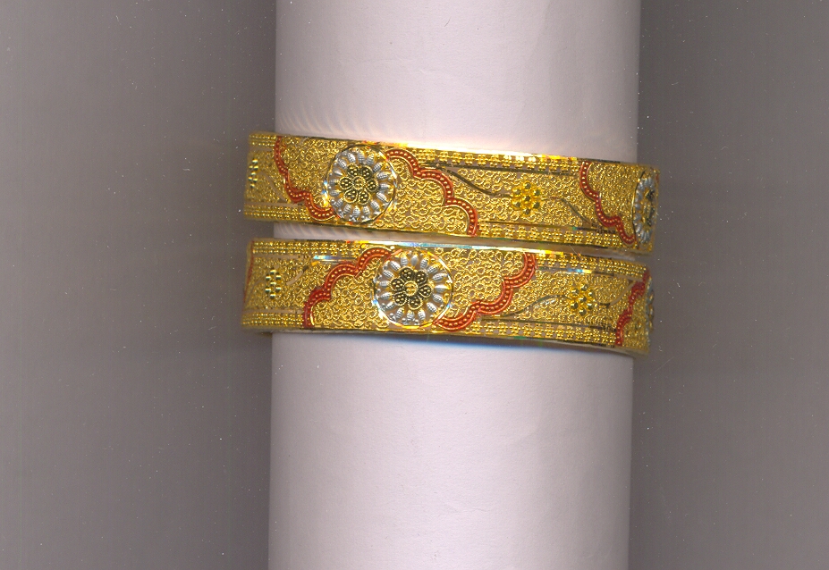GOLD BANGLE PLAIN FANCY