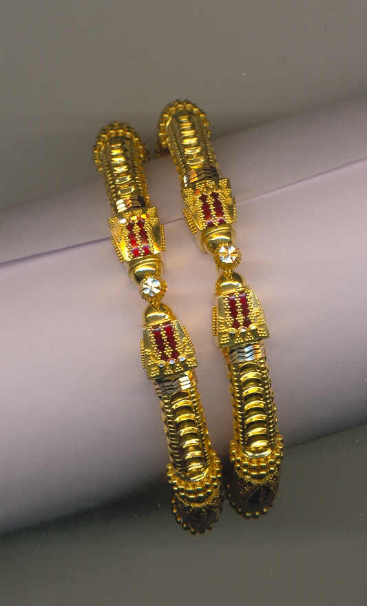 GOLD BANGLE PLAIN FANCY