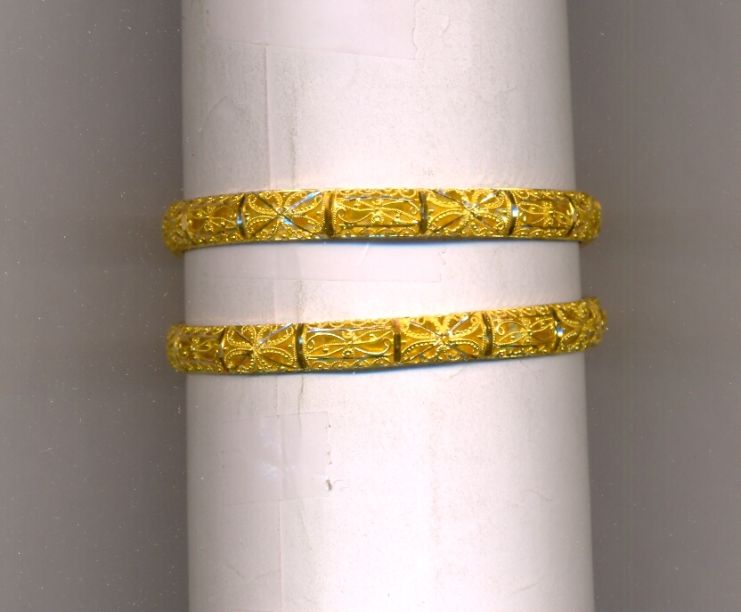 GOLD BANGLE PLAIN FANCY