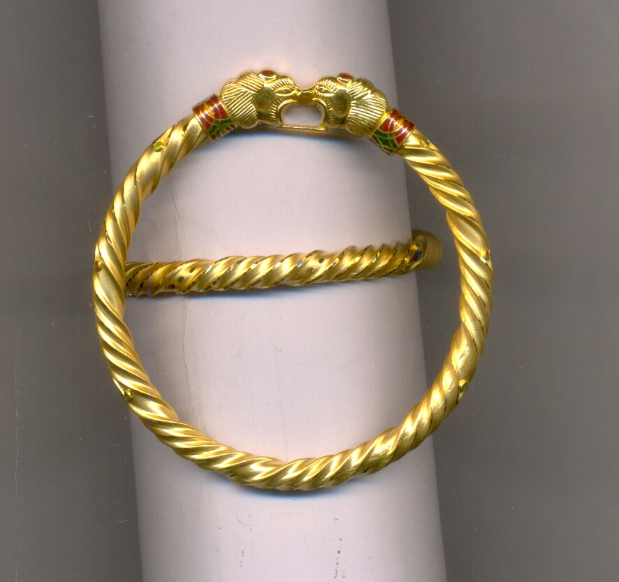 GOLD BANGLE PLAIN FANCY