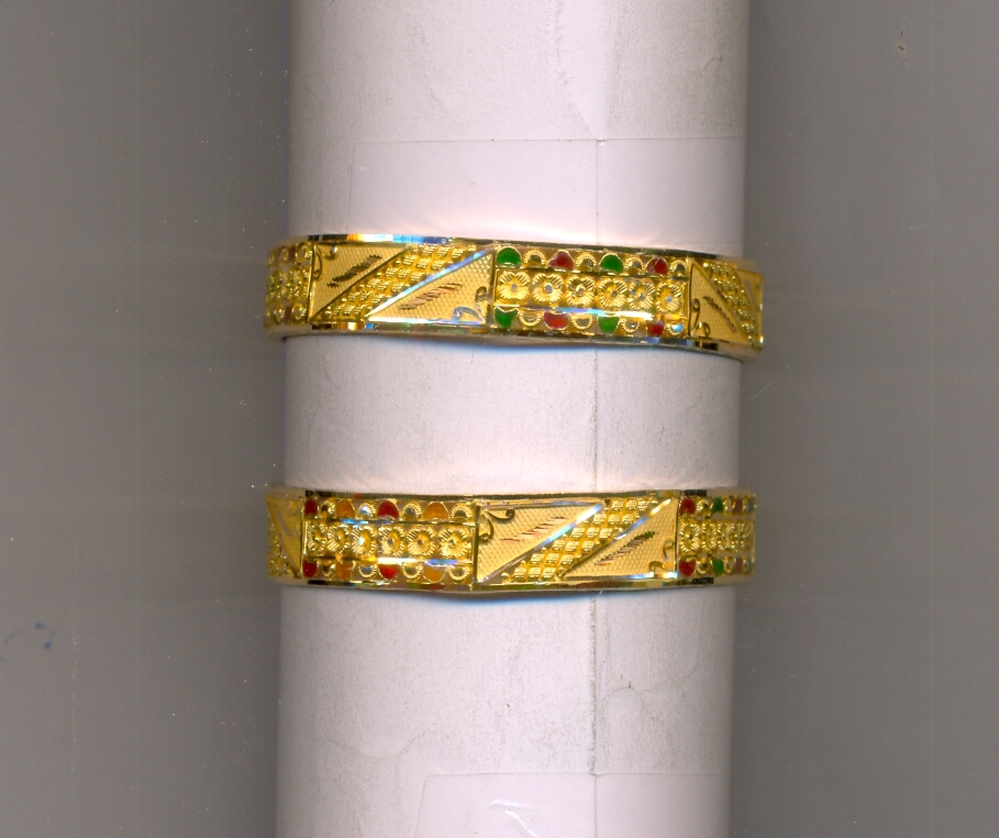 GOLD BANGLE PLAIN FANCY