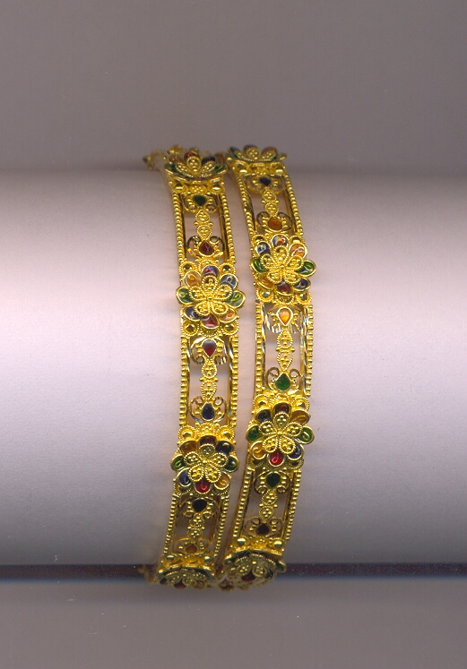 GOLD BANGLE PLAIN FANCY