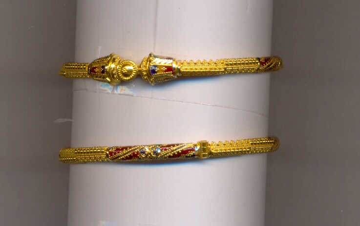 GOLD BANGLE PLAIN FANCY