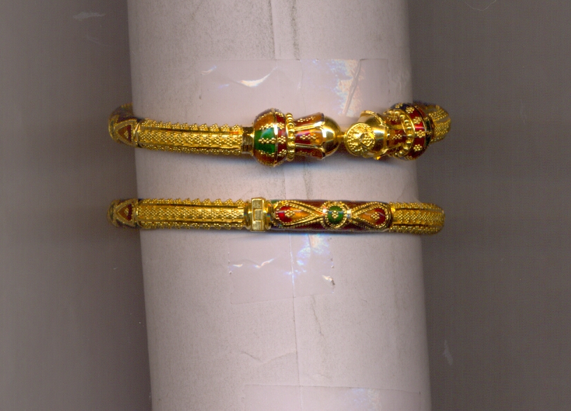 GOLD BANGLE PLAIN FANCY