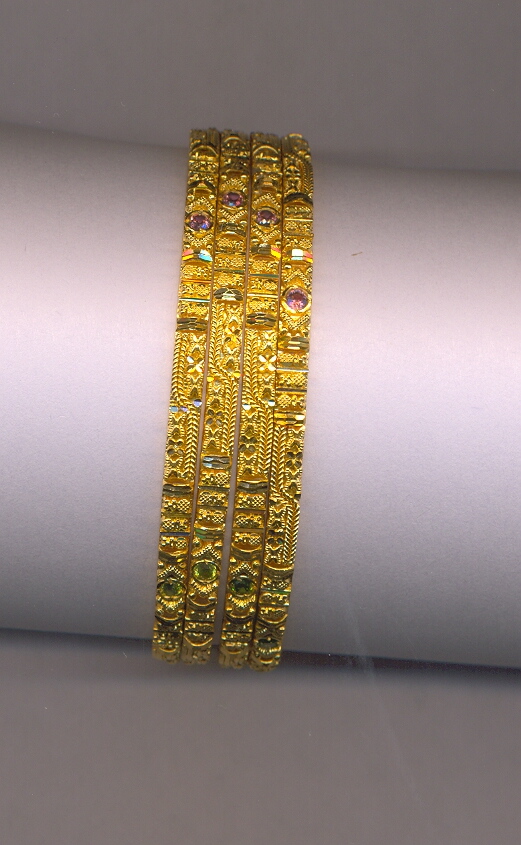 GOLD BANGLE PLAIN FANCY