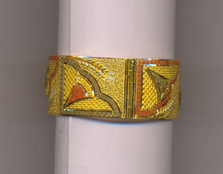 GOLD BANGLE PLAIN FANCY