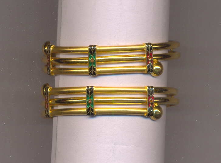GOLD BANGLE PLAIN FANCY