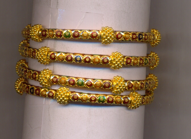 GOLD BANGLE PLAIN FANCY